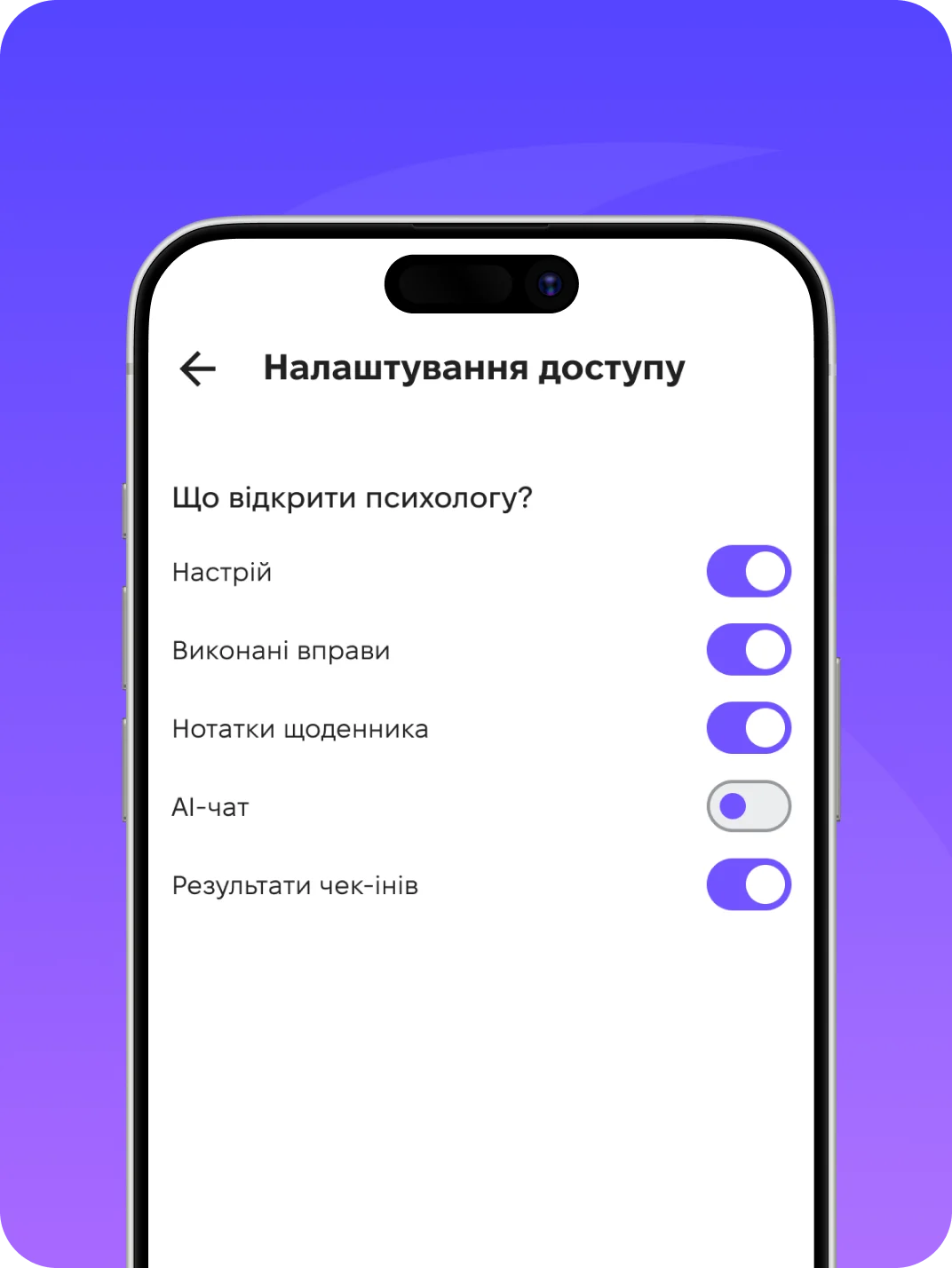 Ваш стан – це ваша приватна інформація